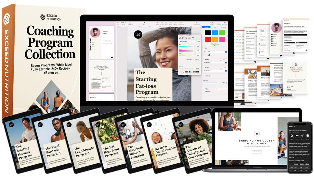 product mockup - smoothie recipe pack