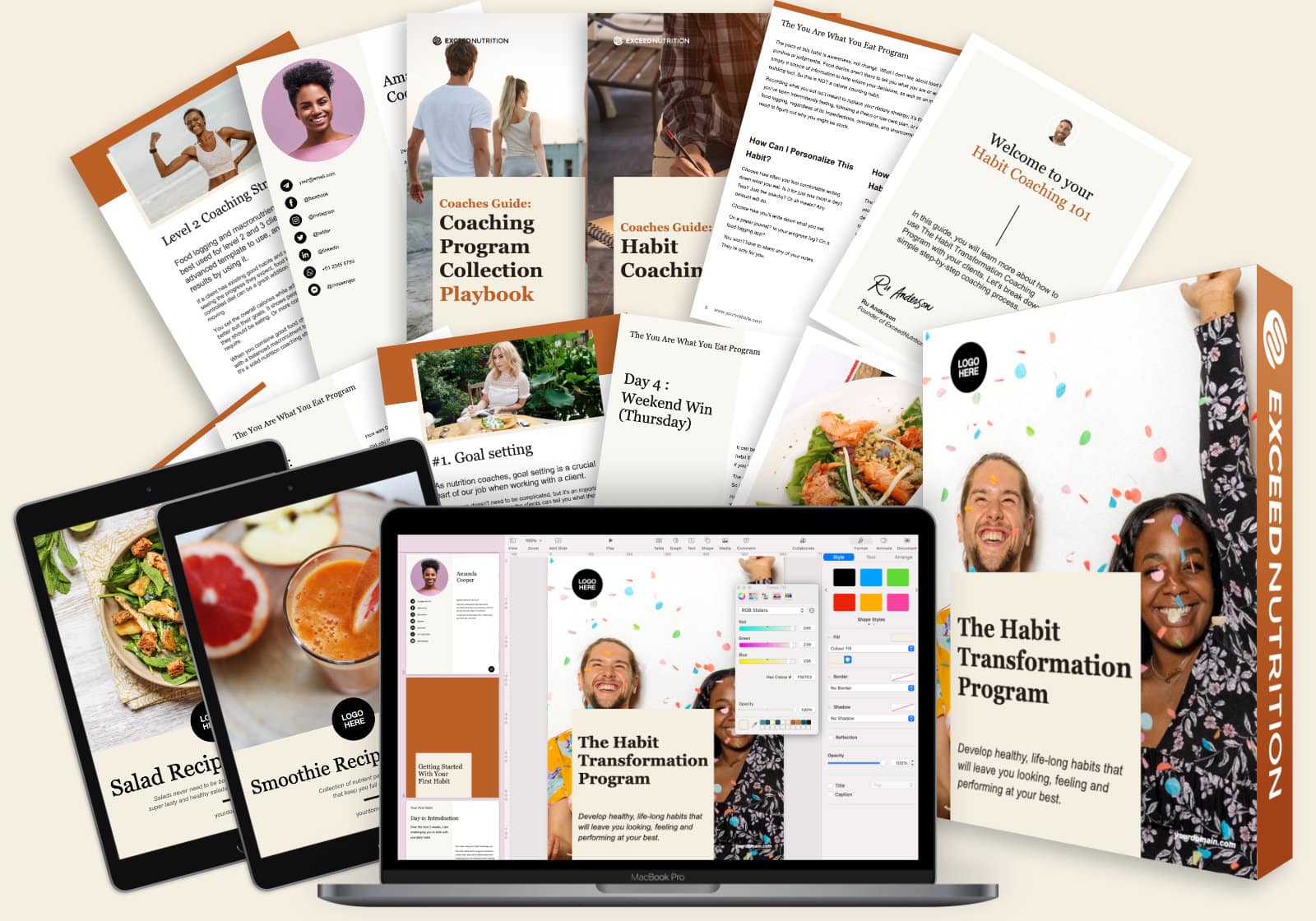 CPC exceed nutrition product cover mockup