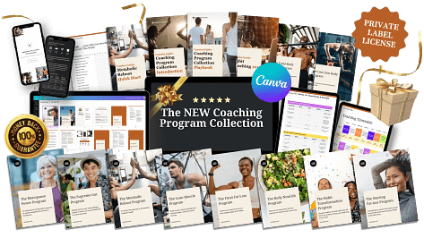 New Coaching Program Collection mockup - sales page
