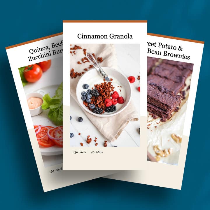 3 page mockup - social media cards