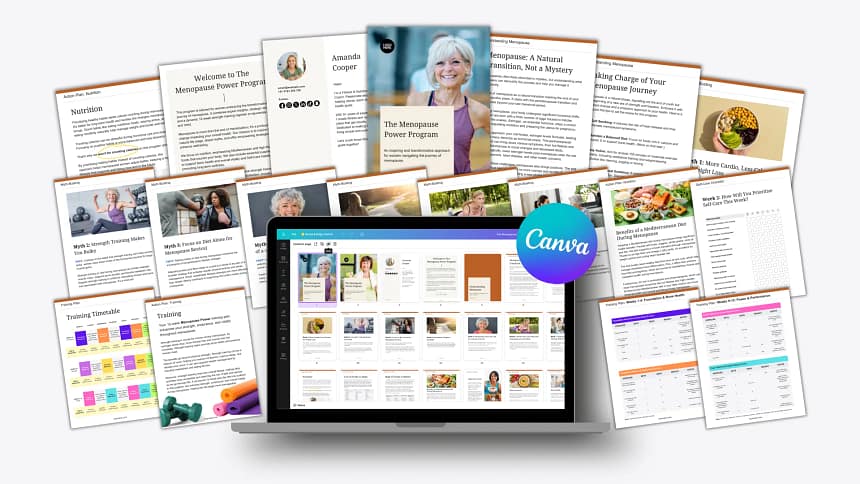 The Menopause Power Program mockup