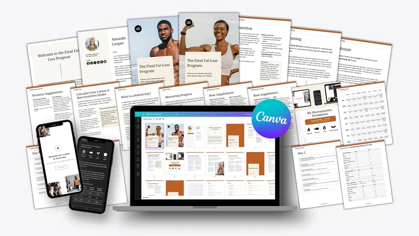 The Final Fast Loss Program mockup