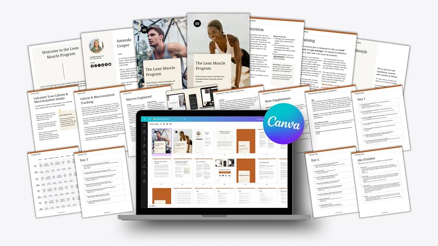 The Lean Muscle Program mockup
