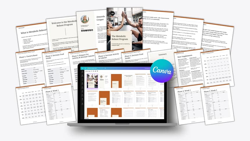 The Metabolic Reboot Program mockup