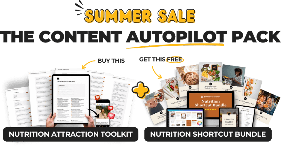 The Content Autopilot Pack yellow