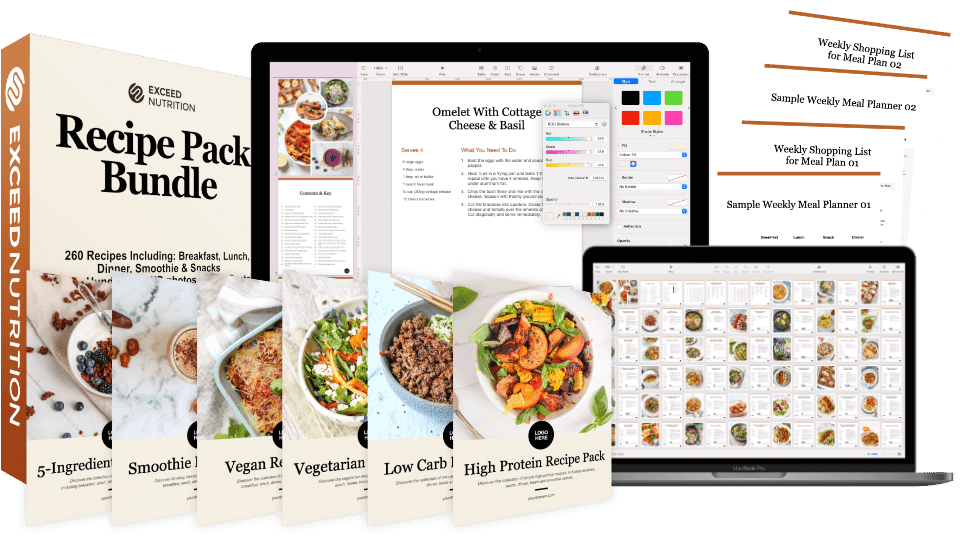 recipe bundle product mockup - 960